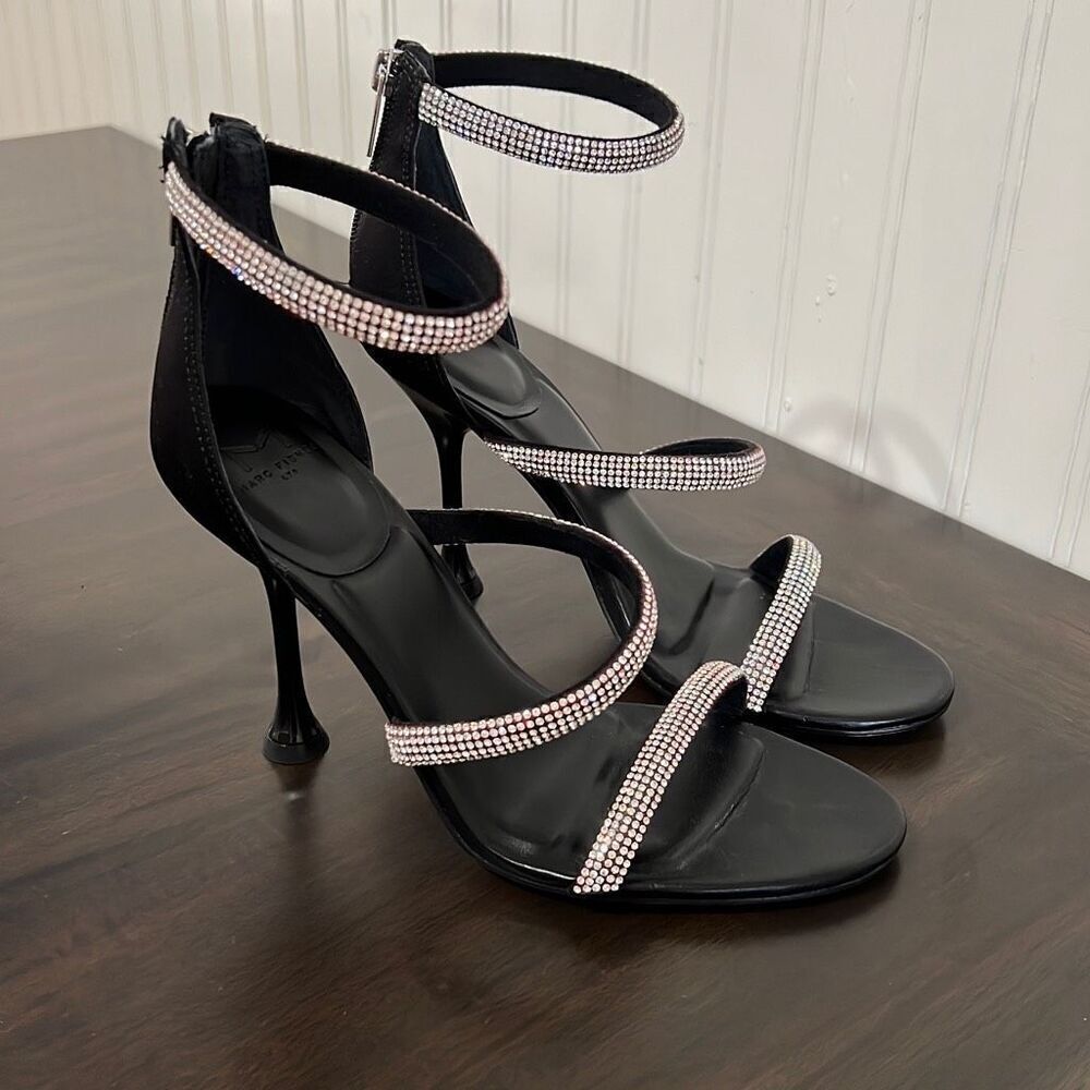 Marc Fisher rhinestone heels